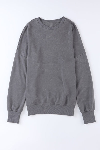 Stylish Crew Neck Pullover Sweater