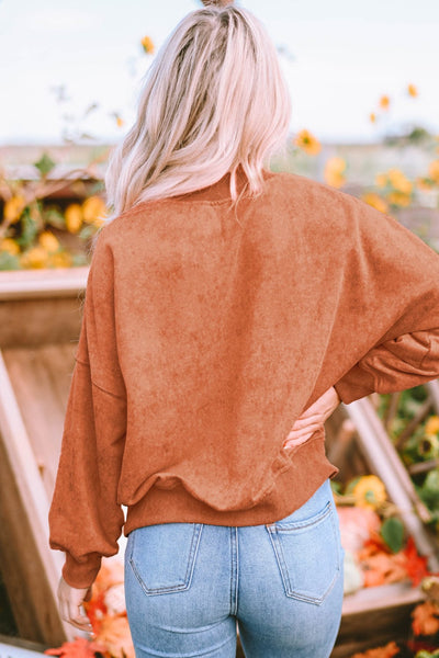 Stylish Crew Neck Pullover Sweater