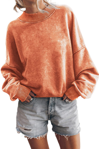 Stylish Crew Neck Pullover Sweater
