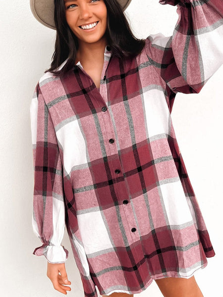 Women's Boho Aztec Print Bat Sleeve Plus Size Cardigan