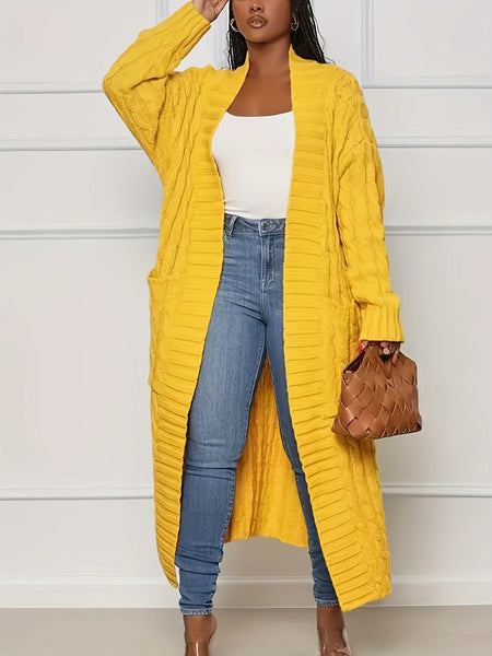 women's plus size long cardigan sweater made for easy styling and wardrobe coordination, with premium-like structure and finish. with practical
