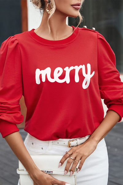 Plus Size Casual Sweatshirt, Women's Plus Ombre & Letter & Heart Print Raglan Sleeve Round Neck Slight Stretch Pullover Sweatshirt