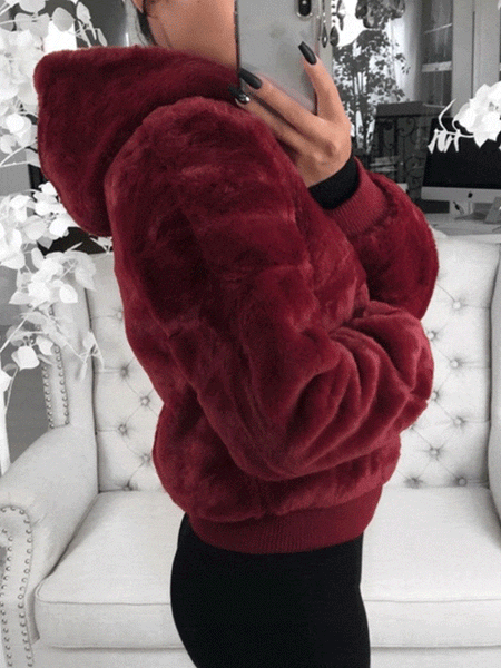 Cozy Plush Tie-Dye Hoodie