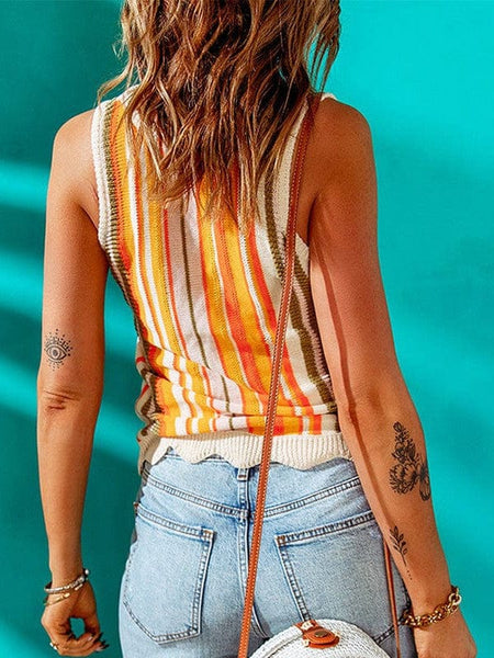 Sleeveless Casual Chic Summer Tank Top with practical styling and dependable silhouette control.