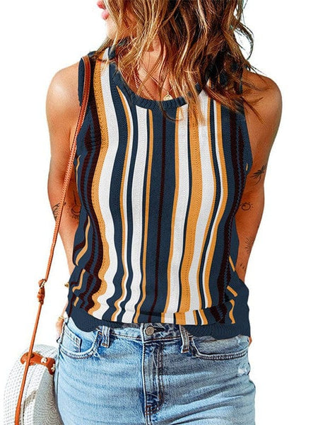 Sleeveless Casual Chic Summer Tank Top with practical styling and dependable silhouette control.