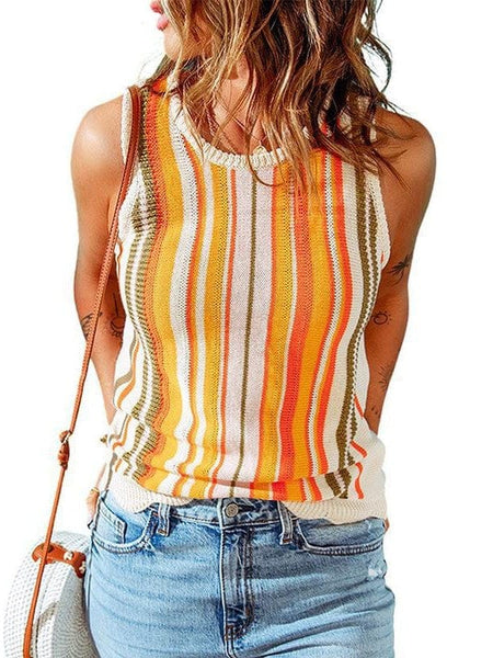 Sleeveless Casual Chic Summer Tank Top with practical styling and dependable silhouette control.
