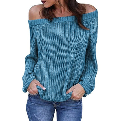 Off Shoulder Knit