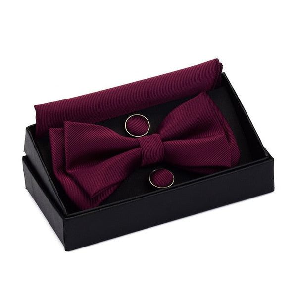 Double Layer Bow Tie Set