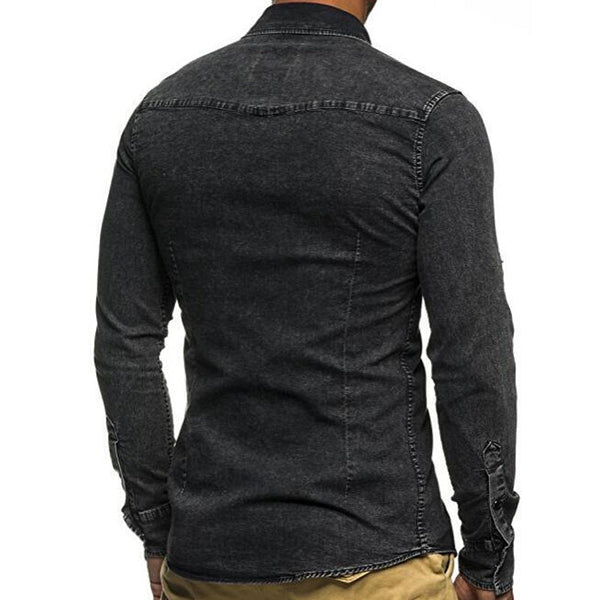 Double Pocket Denim Shirt