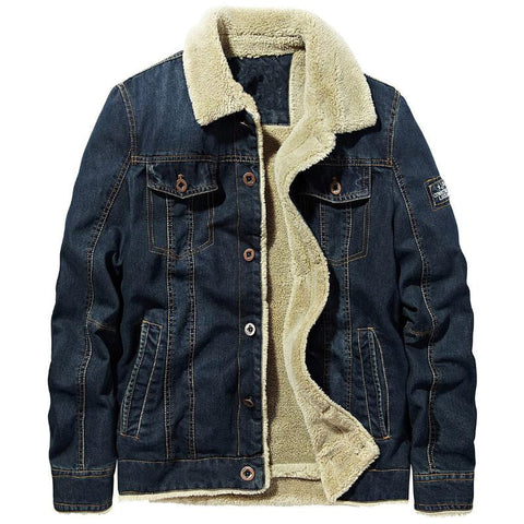 Denim Fleece Jacket