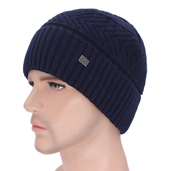 Knitted Beanie & Neck Warmer