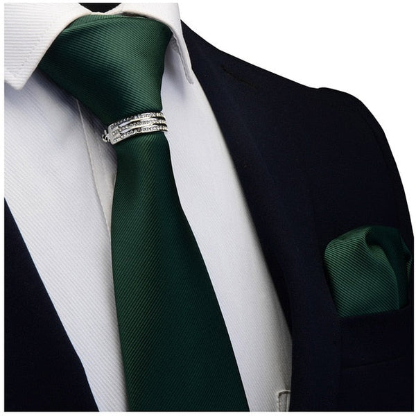Silk Ring Tie Set