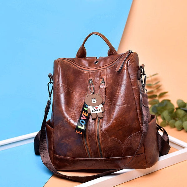 Leather Backpack
