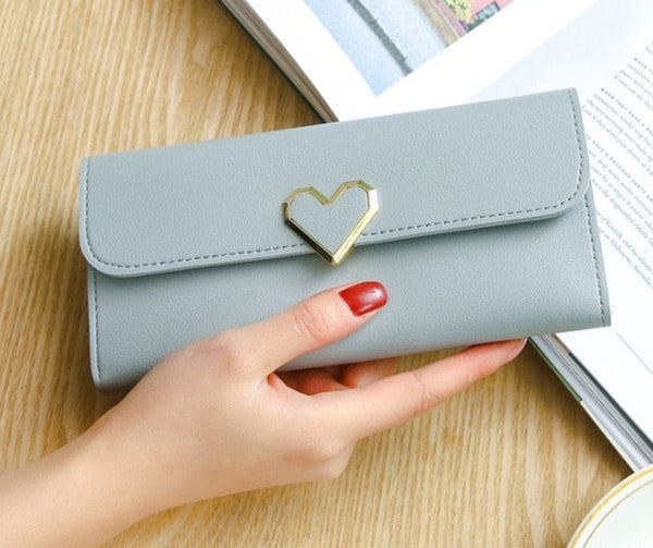 Heart Clutch Wallet