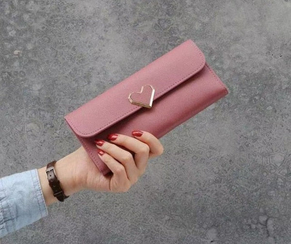 Heart Clutch Wallet