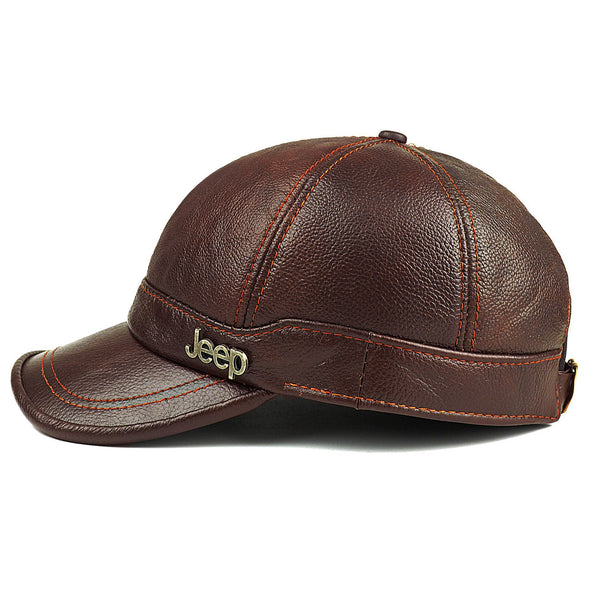 Genuine Leather Strapback