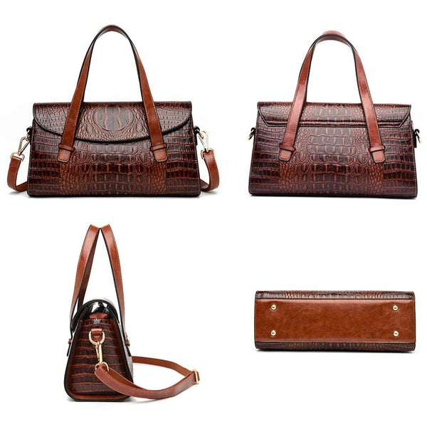 Luxe Croc Handbag