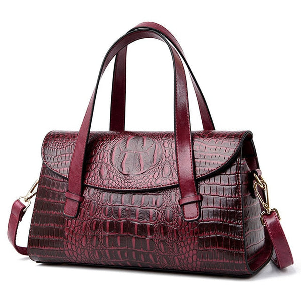 Luxe Croc Handbag