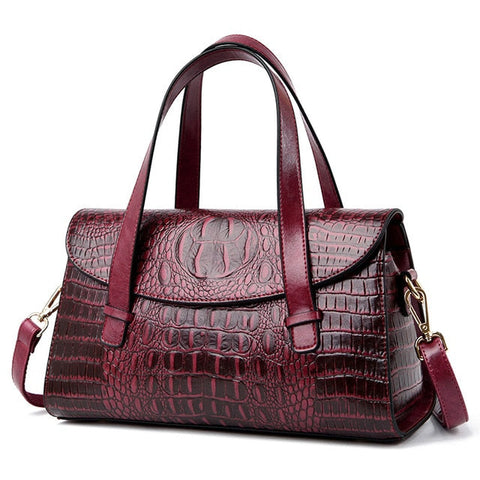 Luxe Croc Handbag