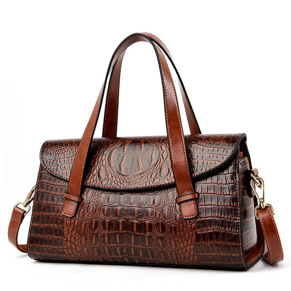 Luxe Croc Handbag