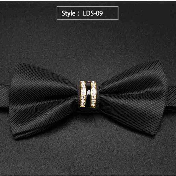 Rhinestone Bow Tie