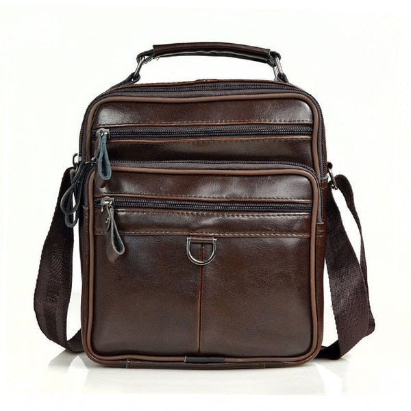 Leather Messenger Bag