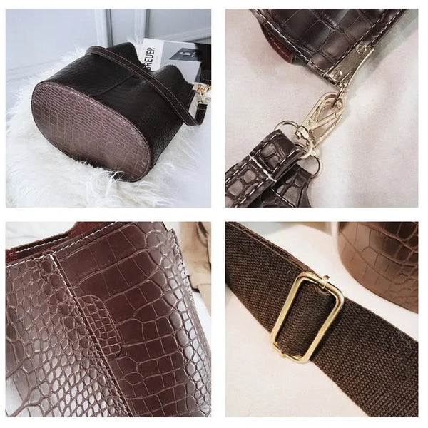 Genuine Leather Crossbody Bag