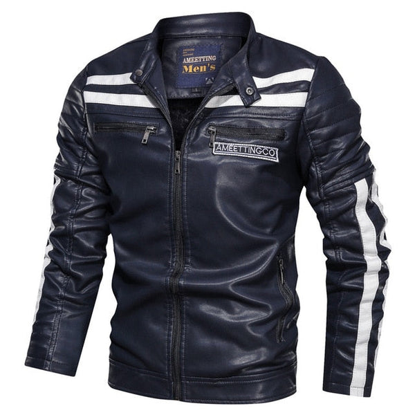 Motor Bike Leather Jacket