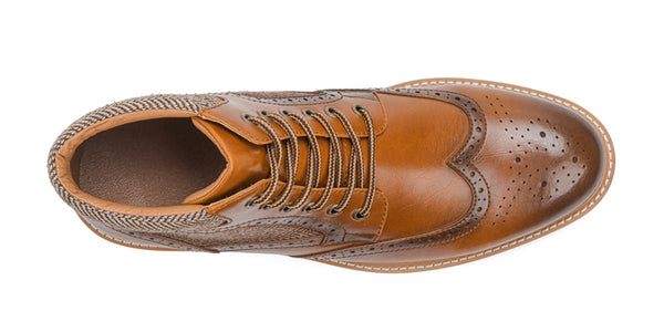 Leather Brogue Boots