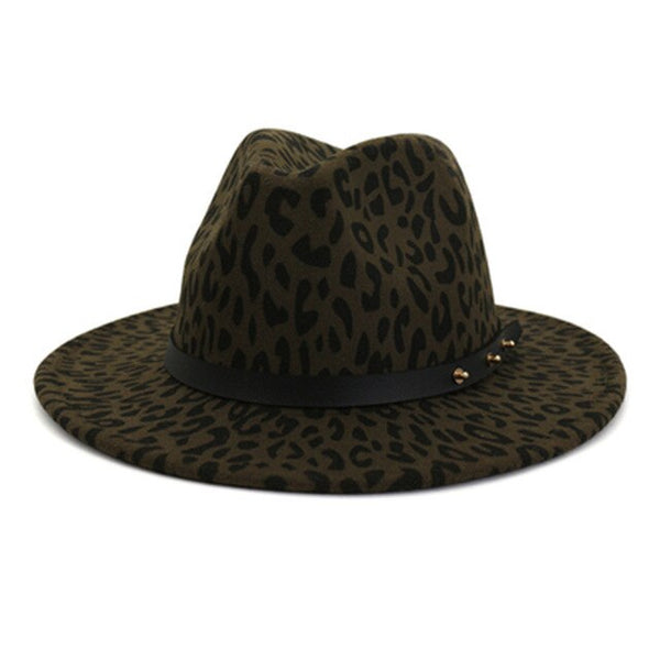 Vintage Leopard Hat