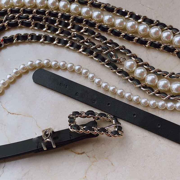 Designer Chain & Pearls