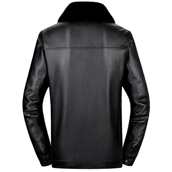 Plush Leather Jacket