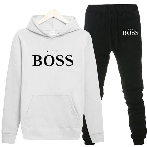 Boss Hoodie Set