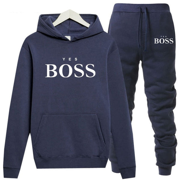 Boss Hoodie Set