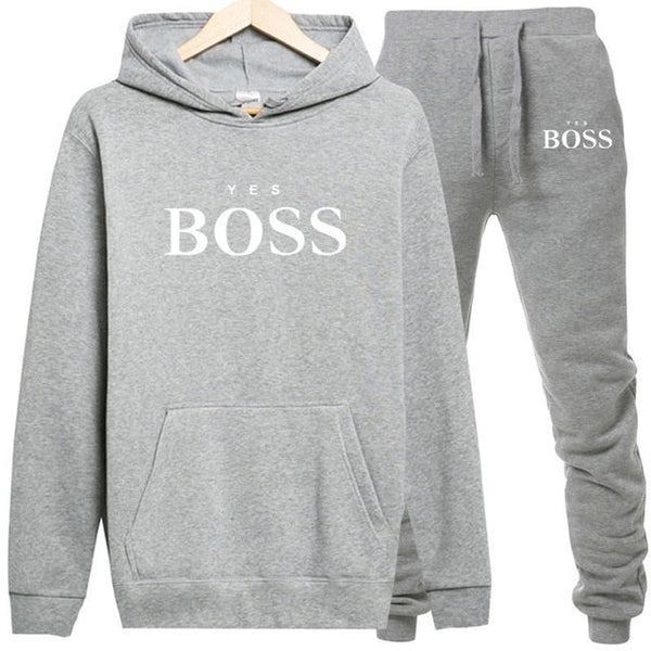 Boss Hoodie Set