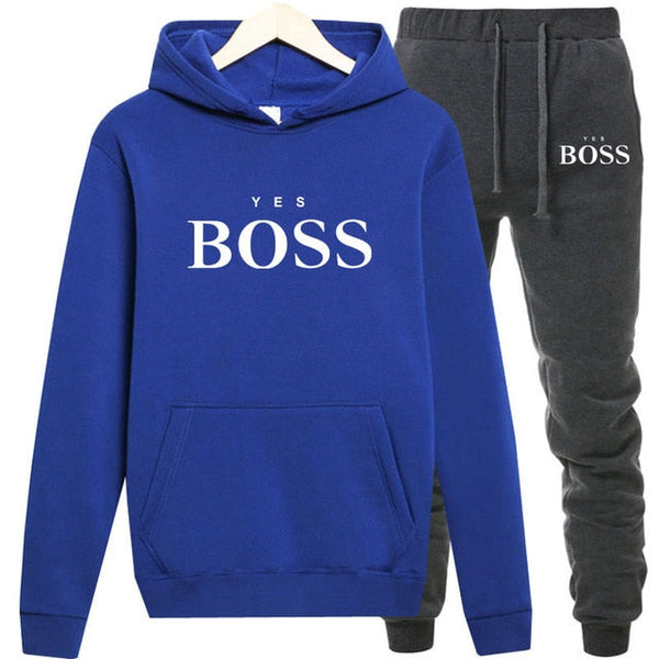 Boss Hoodie Set