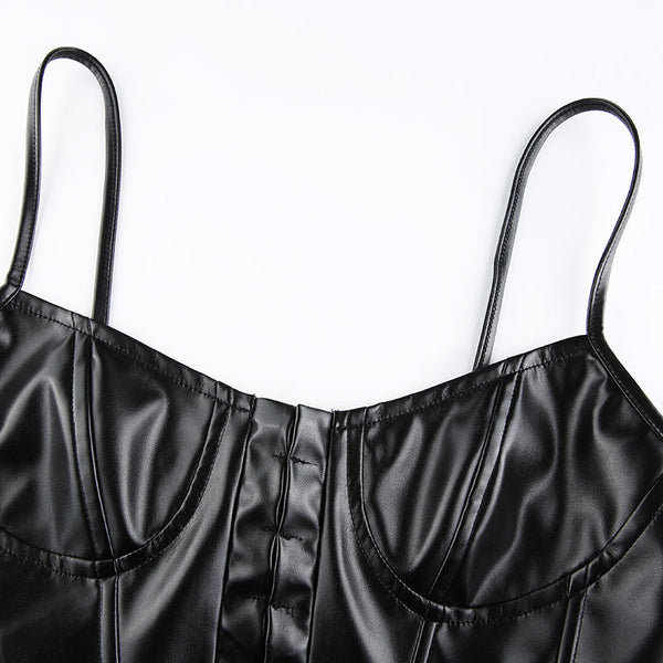 Leather Camisole