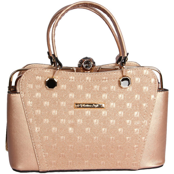 Luxury Trapeze Handle Bag