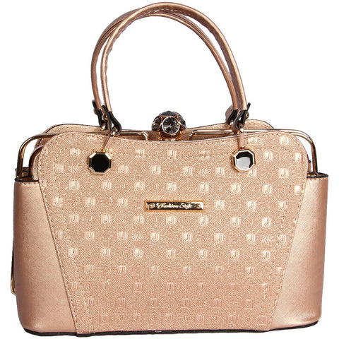Luxury Trapeze Handle Bag