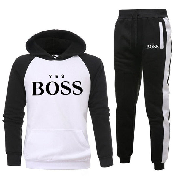Yes Boss Hoodie Set