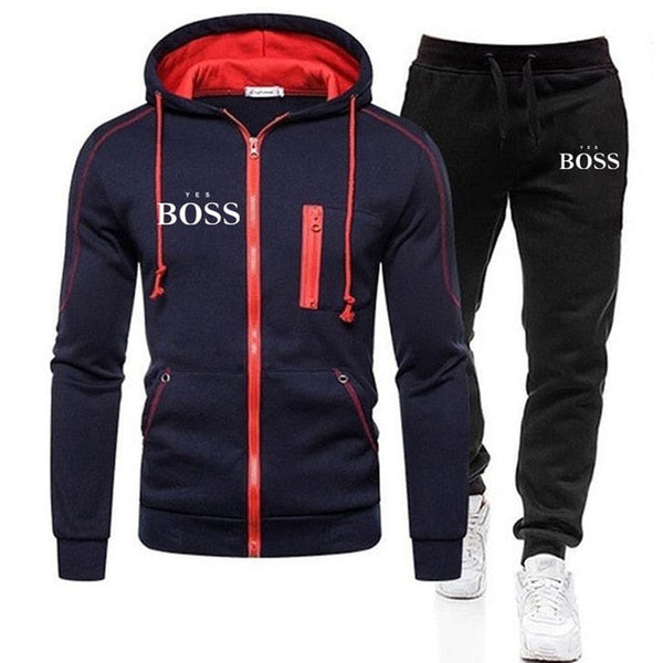 Boss Hoodie Set