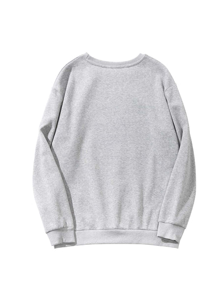 Relaxed Fit Violet Purple Sweatshirt
