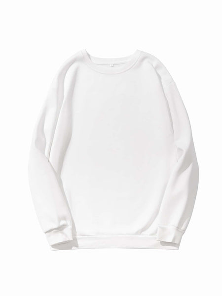 Relaxed Fit Violet Purple Sweatshirt