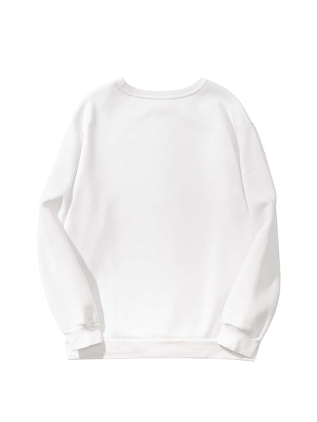 Relaxed Fit Violet Purple Sweatshirt