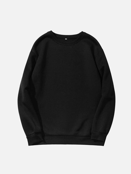 Relaxed Fit Violet Purple Sweatshirt