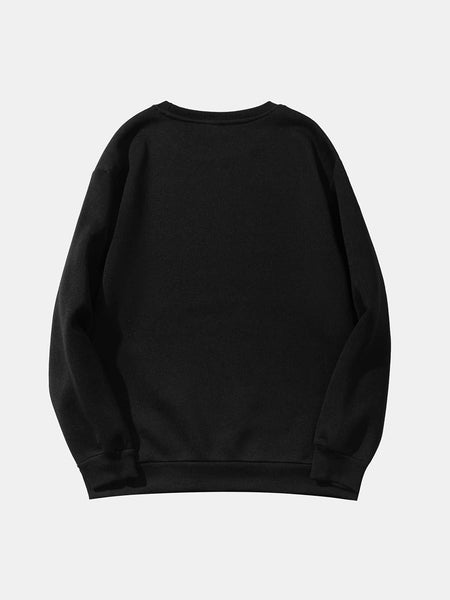 Relaxed Fit Violet Purple Sweatshirt