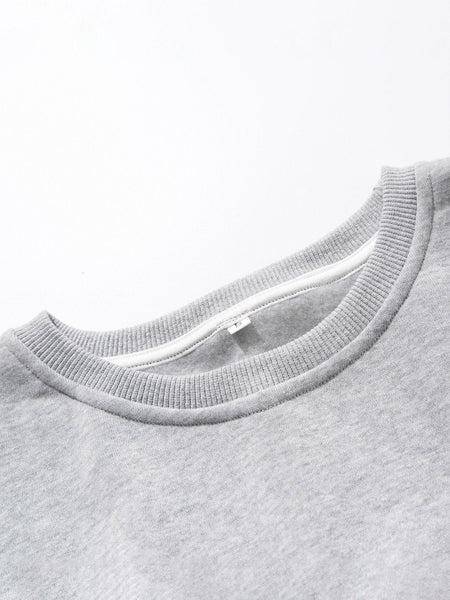Relaxed Fit Violet Purple Sweatshirt