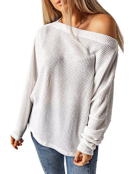 Cozy Crochet Knit Turtleneck Sweater for Women