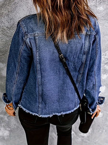Button-Down Denim Jacket