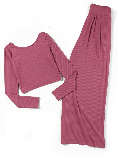 Studded Cutout Ruched Wide Leg Jumpsuit
